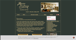 Desktop Screenshot of galeria-mad.pl